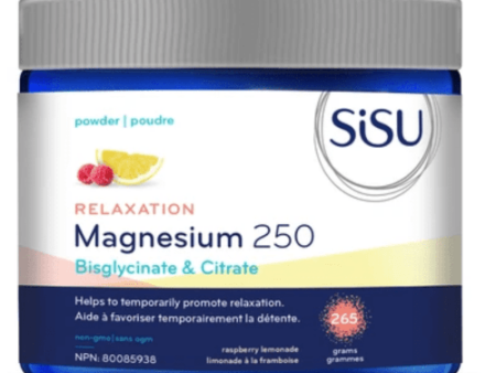 Sisu - magnesium 250 mg relaxation - powder Fashion