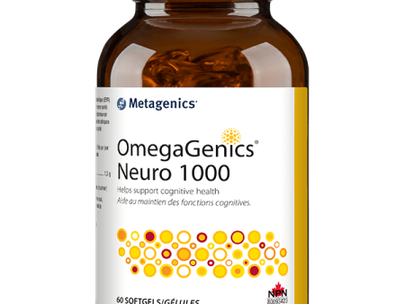 Metagenics - omegagenics neuro 1000 - 60 sgels Discount