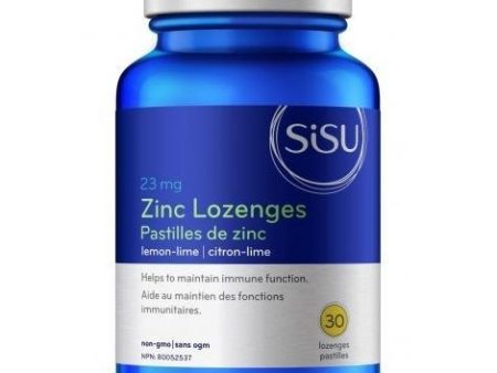 Sisu - zinc 23mg 30lozenges (lemon-lime) Sale