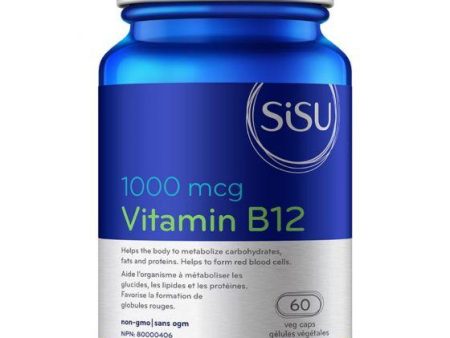 Sisu - b12 cyanocobalamin 1,000 mcg - 60 vgels Fashion