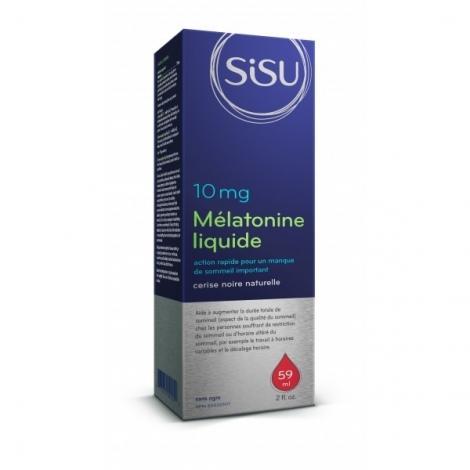 Sisu - liquid melatonin 10mg  black cherry - 59 ml Online Hot Sale