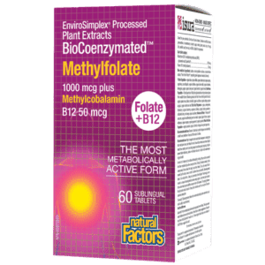 Natural factors - biocoenz methylfolate - 60 subl.tabs Hot on Sale