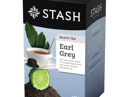 Stash - earl grey (black tea) - 20 bags For Sale