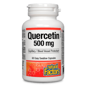 Natural factors - quercetin 500mg - 60 caps For Discount