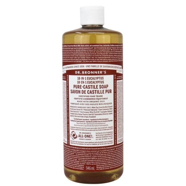 Dr. bronner s - pure castile soap liquid - eucalyptus Supply