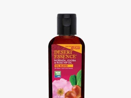 Desert essence - morning jojoba & rose hip oil - 60 ml For Cheap