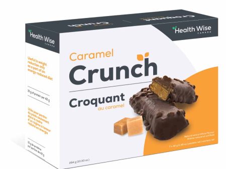 Health wise - proteins bars - caramel crunch Hot on Sale