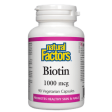 Natural factors - biotin 1000 mcg - 90 vcaps Hot on Sale