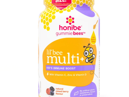 Honibe - kids multi+ immune boost : mixed berry - 70 gummies For Discount