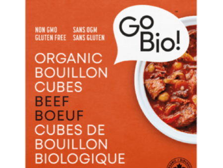 Gobio! - organic beef cubes 15 x 66 g Online now