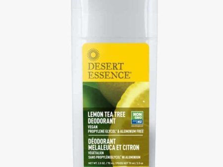 Desert essence - deodorant lemon tea tree 70 ml Online now