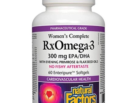 Natural factors - women s complete rxomega-3 300 mg Online Sale