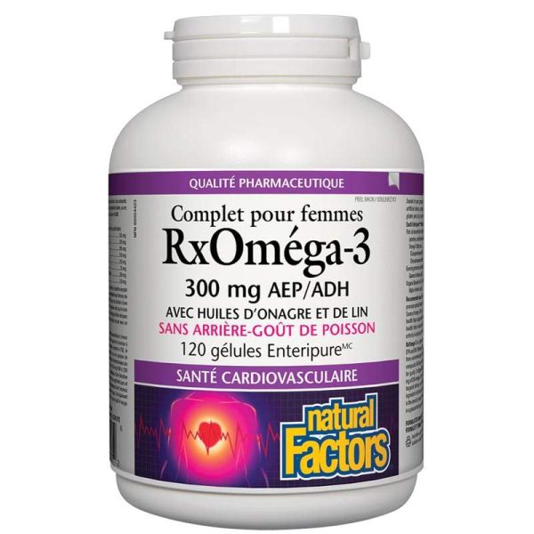 Natural factors - women s complete rxomega-3 300 mg Online Sale