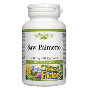 Natural factors - saw palmetto 500mg - 90 caps Supply