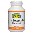 Natural factors - hi potency b compound - 50mg Hot on Sale