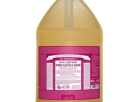 Dr. bronner s - pure castile soap liquid - rose Online Hot Sale