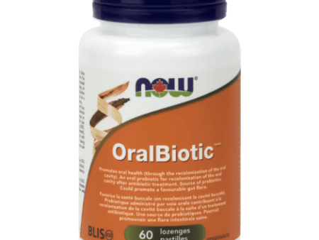 Now - oralbiotic™ probiotic 60 lozenges Discount