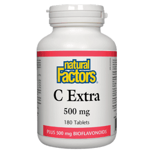 Natural factors - c extra 500 mg plus 500 mg bioflavonoids Online Sale