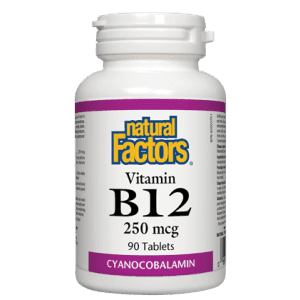 Natural factors - vitamin b12 250 mcg Hot on Sale