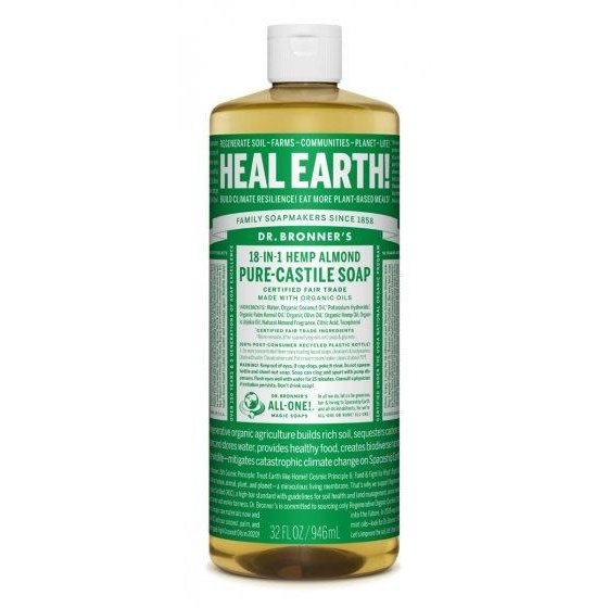 Dr. bronner s - pure castile soap liquid - almond Online Hot Sale