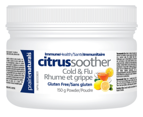 Prairie naturals - citrus soother cold & flu powder For Sale