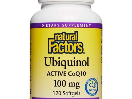 Natural factors - ubiquinol active coq10 200mg Online Hot Sale