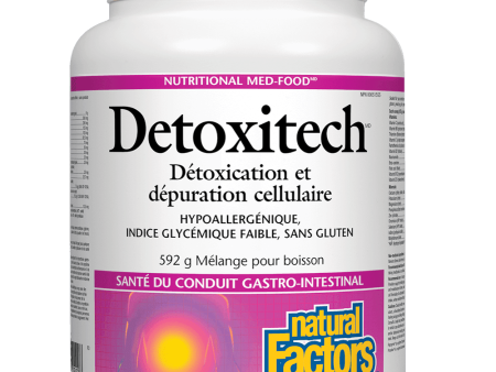 Natural factors - detoxitech - 592g Cheap