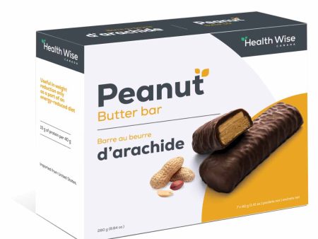 Health wise - proteins bars - peanut butter on Sale