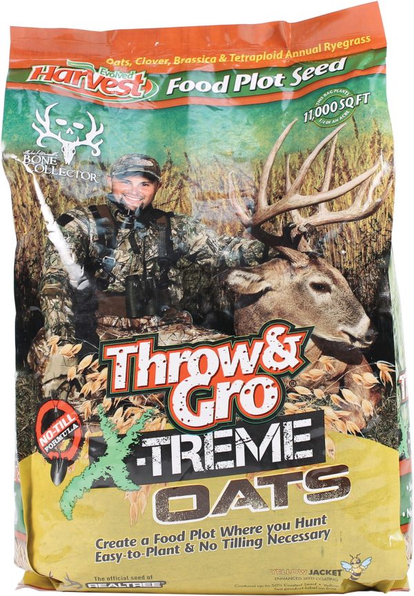 Evolved - Harvest Food Plot Seed Throw & Gro Xtreme Oats Supply