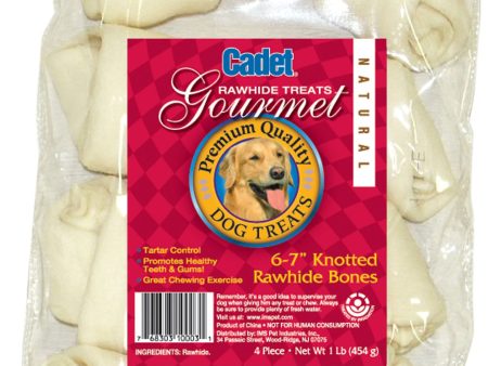 Ims Trading Corporation - Rawhide Knotted Bone 6-7in Value Pack Online Sale