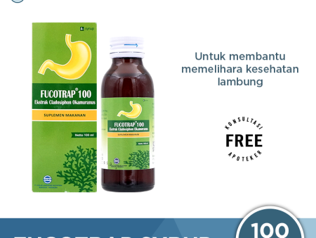 Fucotrap Syrup 100 ml - Menjaga Kesehatan Lambung Online now