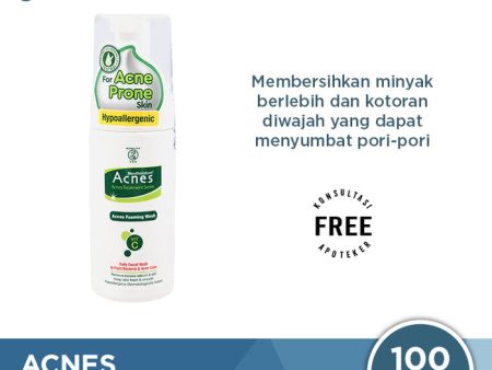 Acnes Foaming Wash 100 mL - Mengurangi Minyak Berlebih Online now