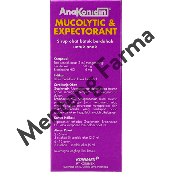 Anakonidin Mucolytic & Expectorant 30 mL - Obat Batuk Berdahak Anak on Sale