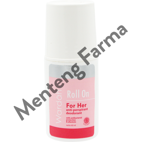 Wardah Roll On For Her 60 mL - Deodorant Anti Keringat Online