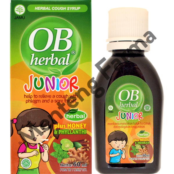 OB Herbal Junior 60 mL - Sirup Obat Batuk Anak on Sale