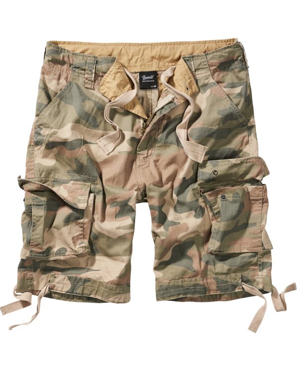 Urban legend reisitaskushortsit - Beige camo Hot on Sale