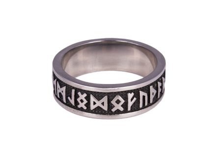 Viking Rune sormus - Teräs For Sale