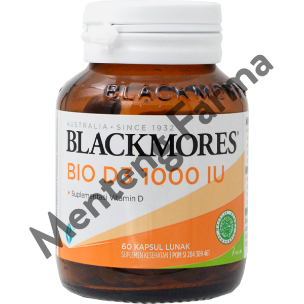 Blackmores Bio D3 1000 IU 60 Kapsul - Suplemen Vitamin D 1000 IU Cheap