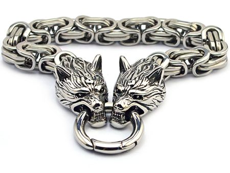 Clasp Byzantine Wolf Head rannekoru - Teräs Online now