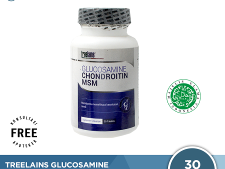 Treelains Glucosamine Chondroitin MSM 30 Tablet - Suplemen Kesehatan Sendi on Sale