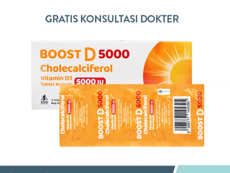 Boost D 5000 IU 10 Tablet Discount