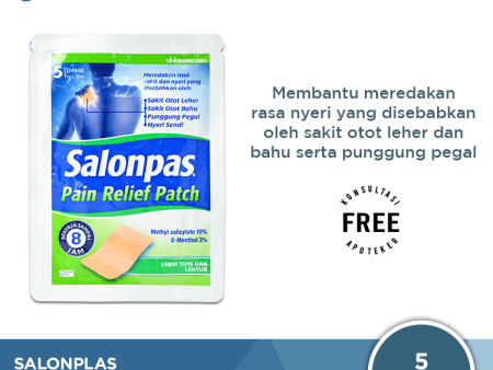 Salonpas Pain Relief Patch - Koyo Nyeri Otot dan Sendi For Discount