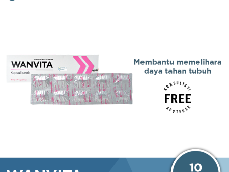 Wanvita 10 Kapsul - Suplemen Kesehatan Ibu Hamil dan Menyusui Supply