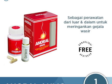 Anoral Anliq - Meringankan Gejala Wasir Discount