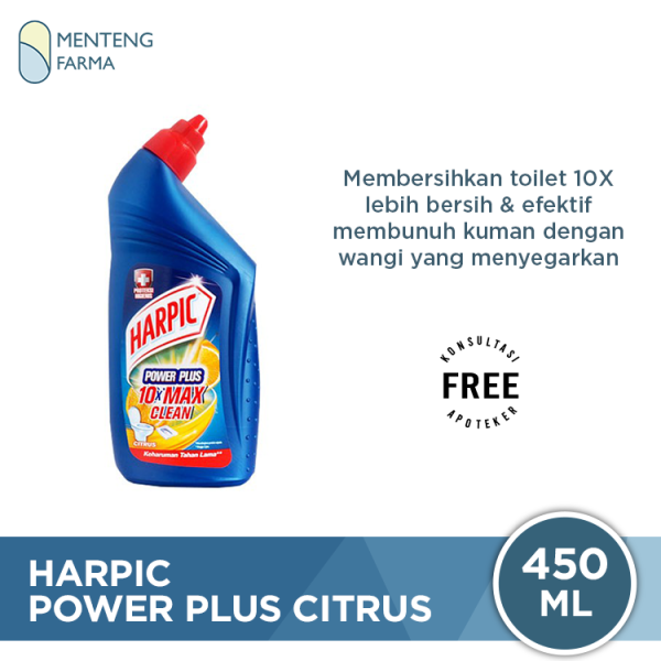 Harpic Power Plus Citrus 450 ML - Cairan Pembersih Toilet Sale