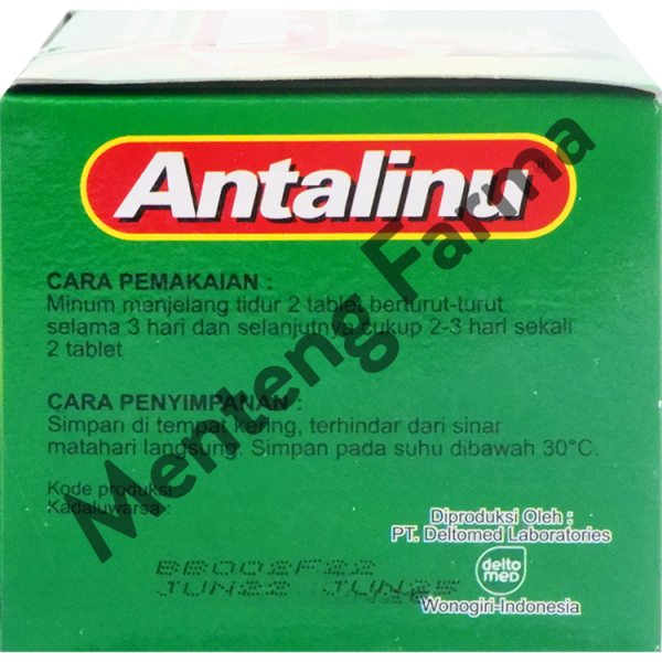 Antalinu 2 Tablet - Meredakan Pegal Linu & Nyeri Otot Online Sale