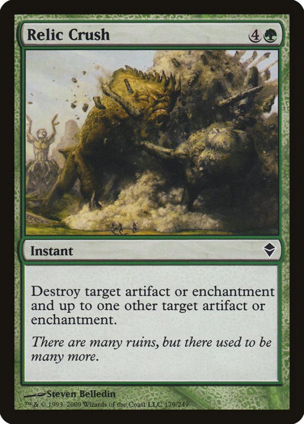 Relic Crush [Zendikar] Online Hot Sale