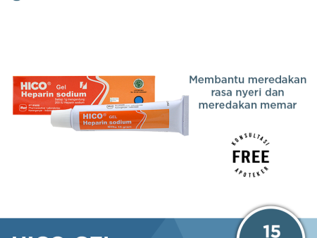 Hico Gel 15 g - Gel untuk Luka Memar on Sale