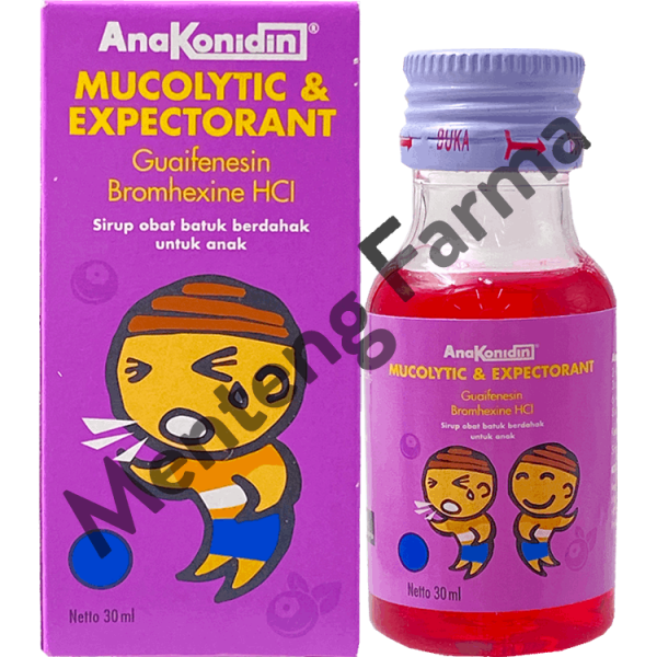 Anakonidin Mucolytic & Expectorant 30 mL - Obat Batuk Berdahak Anak on Sale