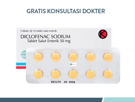 Diclofenac Sodium   Natrium Diklofenak Novell 50 Mg Strip 10 Tablet Supply